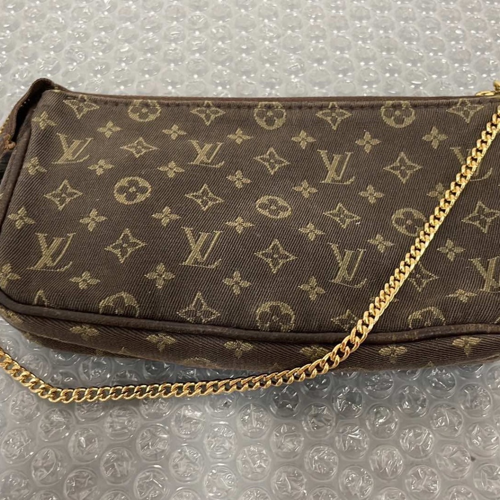 LV mini lin pouch